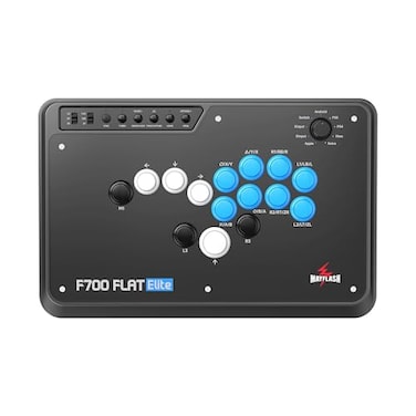 MAYFLASH F700 FLAT Elite Wireless Arcade Stick Leverless All Button Controller with Sanwa buttons Compatible with PS5 PS4 PC Xbox Series SX SwitchSwitch 2 Support Bluetooth 24G and Wired