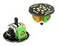 ElecGear 2x TMR Joystick Replacement for ASTRO C40 TR Controller PCB Assembly Module with TMR Hall Control Stick Replacement for Analog Stick
