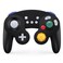 EXLENE Gamecube Controller Switch Wireless Switch Pro Controller for Nintendo SwitchLitePCAndroidiOSSteam Support Wake Up Motion Adjustable Rumble Turbo Auto Turbo Upgraded Black