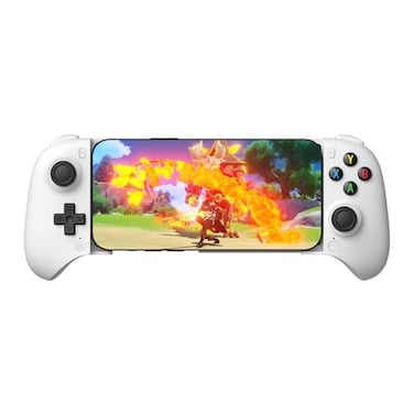8BitDo Ultimate Mobile Gaming Controller for Android devices Bluetooth Mobile Game Controller with Hall Effect Joysticks and Hall Triggers White