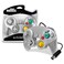 Old Skool Controller Compatible with GameCubeWii Silver