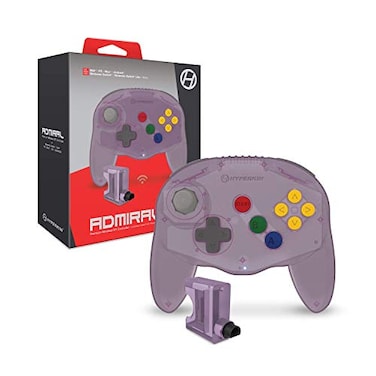 Hyperkin Admiral Premium BT Controller for N64 Nintendo Switch Lite PC Mac Android Amethyst Purple Nintendo 64