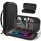 Klipdasse Switch 2 Slim Case for Nintendo Switch 2 2025SwitchOLED Hard Shell Carry Case with Soft Lining 10 Card Slots Durable Ballistic Nylon Soft Silicone Handle Switch2 Carry Case