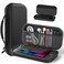 Klipdasse Switch 2 Slim Case for Nintendo Switch 2 2025SwitchOLED Hard Shell Carry Case with Soft Lining 10 Card Slots Durable Ballistic Nylon Soft Silicone Handle Switch2 Carry Case