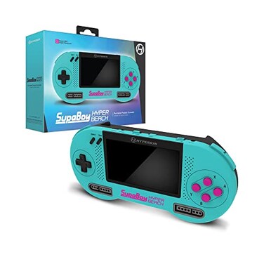 Hyperkin SupaBoy Portable Pocket Console for SNESSFC Gaming console System Super Nintendo Entertainment System Super NES Super Famicom Hyper Beach