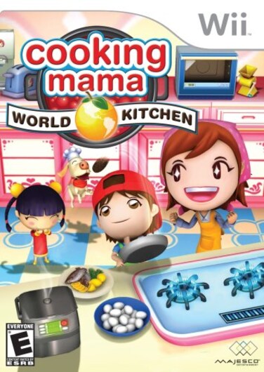 jl game COOKING MAMA WORLD KITCHEN WII