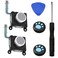 VOBRAMY 2Pack Replacement Joystick Button 3D Rocker Analog ThumbStick Replacement for Sony PSV 2000 PS Vita 2000 2001 White