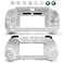 Sedicoca L2 R2 Trigger Hand Grip Shell Controller Protective Case for Playstation PS Vita 1000 White