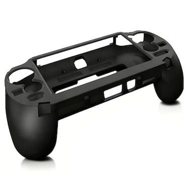 MODJUEGO L2 R2 Trigger Hand Grip Shell Controller Protective Case for Vita 1000 Black