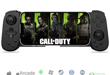 Koiiko Phone Game Controller for iPhone 17AndroidPCSwitch Play COD Genshin Diablo Support Streaming on PS5PS4XboxPC Console Cloud Gaming Wireless Gamepad Joystick Turbo6Axis GyroDual Motor