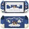 PlayVital Good Night Bear Dockable Case for Nintendo Switch 2 with Stand Split Design Silicone Joycon Grips PC Console Hard Shell 2 Joystick Caps Cute Protective Cover Bundle Midnight Blue