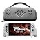 Satisfye ZenGrip Ronin White Slim Bundle Accessories Compatible with Nintendo Switch OLED White ZenGrip Grey ZenCase Slim