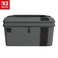 Turtle Beach PlayTrek 2in1 Case Charcoal Black Nintendo Switch 2 Hard Shell Travel Storage Case with Screen Protection Accessory Compartment