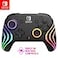 PDP Gaming Afterglow Wave Wireless Nintendo Switch Pro Controller Officially Licensed Nintendo Switch 2 Switch LiteOLED RGB LED Customization App Controls Rechargeable Battery Power Black