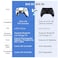 UGAME Replacement for Luna ControllerYmir Wireless Controller for Fire TV with Back PaddlesTurbo1200 mAh Power SupplyMando Made for LunaPS4PCWhite