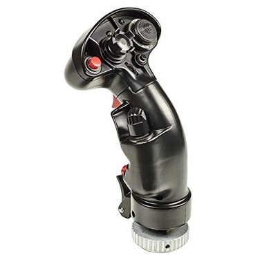 Thrustmaster FA18 Grip AddOn 11 Scale Replica FA18C Hornet Flight Stick 19 Action Buttons IndustrialGrade Metal Build for Flight Simulator Compatible with PC