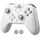 EasySMX X05 Wireless Gaming Controller for PCAndroidSteam DeckBluetooth Gamepad with HallEffect Joysticks Triggers Turbo Function Rumble Vibration RGB Lighting Comes with Extra Thumb Grips