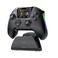 ManbaOne Interactive Screen Wireless Gaming Controller for PCSwitchSwitch 2iOSAndroidHall Effect Stick TriggerRGB LightingRemappable Buttons1800mAh with Charging Dock Black