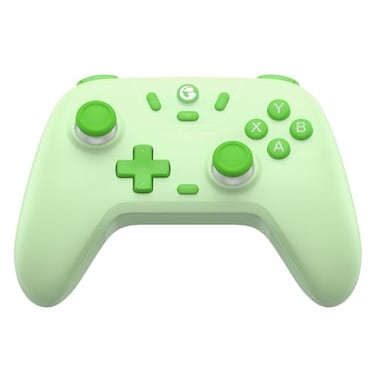 GameSir Nova Lite Wireless Gamepad for PC Android iOS Switch Steam Deck Green Controller with Hall Effect Joysticks Turbo Mode Dual Vibration Bluetooth 24G Green