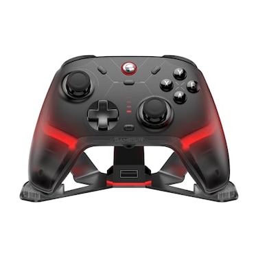 GameSir Cyclone 2 Wireless PC Controller 1000Hz Polling Rate TMR Joysticks Hall Effect Micro 2in1 Triggers PC Gaming Controller for PCAndroidSwitchSwitch 2 with Charging Dock Black