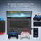 GameSir Super Nova Wireless Gaming Controller for PCSwitchSwitch 2iOSAndroid 1000Hz Polling Rate Hall Effect Stick Trigger Rubberized Grips RGB Lighting 1000mAh Pink