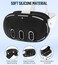 YRXVW Silicone Cover Set Compatible with Meta OculusQuest 3 VR Accessories Protective Cover Includes Controller Grips Front Shell Headset Cover and Face Cover Not Fit Quest 3S Black