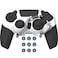 EXknight Leverback V2 Paddles Attachment Back Buttons Adapter for PS5 Controller Fit with Thumb Grips White