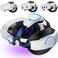 Kawaye for Meta Quest 3SQuest 2Quest 3 Head Strap Double Knobs Adjustable Elite Strap ReplacementVR Headset Strap with Two Large Support Pad Enhanced Support Reduce Pressure