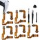 MYPUQIAO 5 Sets Microphone Flex Cable Replacement for PS5 V2 20 BDM020 Left and Right Handle Inner Mic Ribbon Playstation 5 Speaker L R Connector Cable Dualsense Controller with Repair Tool SetV2