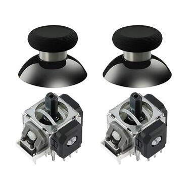 GuliKit TMR Magnetic Joystick Replacement Kit for Switch Pro ControllerAntiDrift Electromagnetic Stick Repair Module with Thumbstick Caps Soldering Required