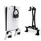 ZHSX Wall Mount for Ps5 ModelsPs5 Shelf Playstation Wall Mount Compatible with Ps5Ps5 Pro and Ps5 Slim Disc Adjustable Length and Width Holds Two Controllers