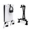 ZHSX Wall Mount for Ps5 ModelsPs5 Shelf Playstation Wall Mount Compatible with Ps5Ps5 Pro and Ps5 Slim Disc Adjustable Length and Width Holds Two Controllers