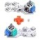 Epindon TMR Electromagnetic Replacement Stick Module Compatible with Victrix Pro BFG Wireless Controllers Tactile Switch Conductive Rubber is NOT Required Both PS5 Xbox Version 2PACK 80G