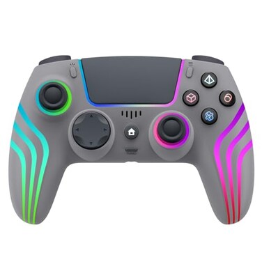 JYELUK Wireless Controller for PS5 with RGB Lighting Compatible with PS5 ControllerWindows PCAndroidiOS