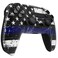 Custom Controllerzz Custom Wireless Controller Compatible with PS5 Multiple Designs Available Blue Line