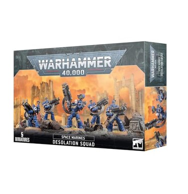 Games Workshop Warhammer 40000 Space Marines Desolation Squad Blue