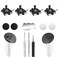 OLCLSS Joystick Replacement Kit for Meta Quest 3 Controller13 in one For Meta Quest 3 Controller Accessories Include 4 Joysticks T5 Screwdriver Tweezer Pry Tool 4 Thumbgrip Cap Black13in1