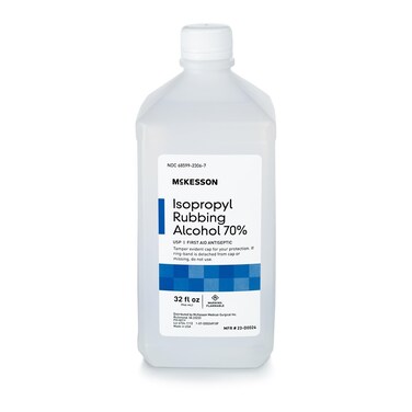 McKesson Isopropyl Rubbing Alcohol 70 USP First Aid 32 oz 1 ct