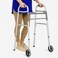 Vive Mobility Vive Folding Walker for Seniors Sturdy Steel Foldable Frame for Adults