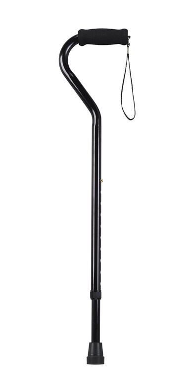 Drive Medical RTL10306 Walking Stick with Offset Handle
