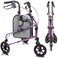 Vive Mobility 3 Wheel Walker Three Wheeled Rollator for Seniors