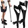 Vive Forearm Crutches Pair Adjustable Lightweight Arm Crutches Forearm