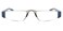 Porsche Design P8801 Iconic Reading glasses N Silver Blue 200 multiplierx
