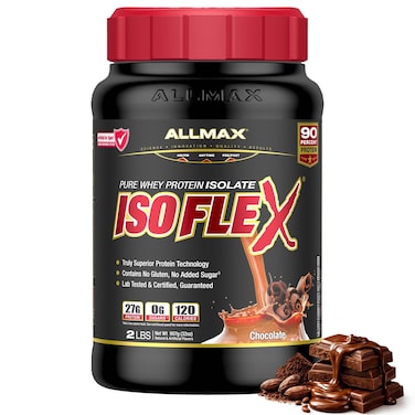 ALLMAX ISOFLEX Whey Protein Isolate Chocolate 2 lb