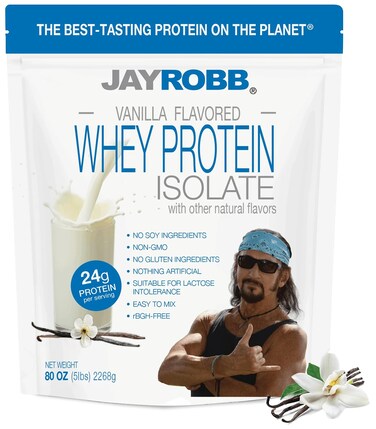 JAYROBB Whey Protein 5 Pound Vanilla