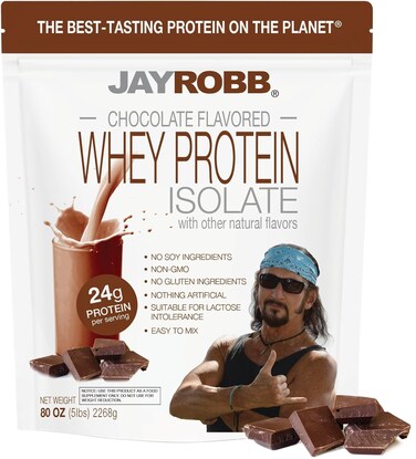 JAYROBB Whey Protein 5 Pound Chocolate