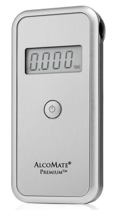 AlcoMate Premium AL7000 Professional Breathalyzer with Replaceable Sensor