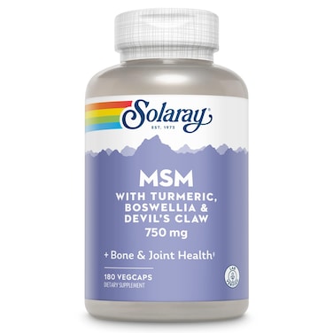 SOLARAY MSM 750 mg 180 Capsules