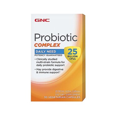 GNC Probiotic Complex 25 Billion CFUs 30 Capsules