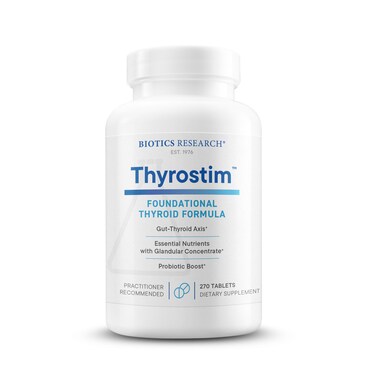 BIOTICS RESEARCH Thyrostim Endocrine Thyroid Support Formula 270 Tablets